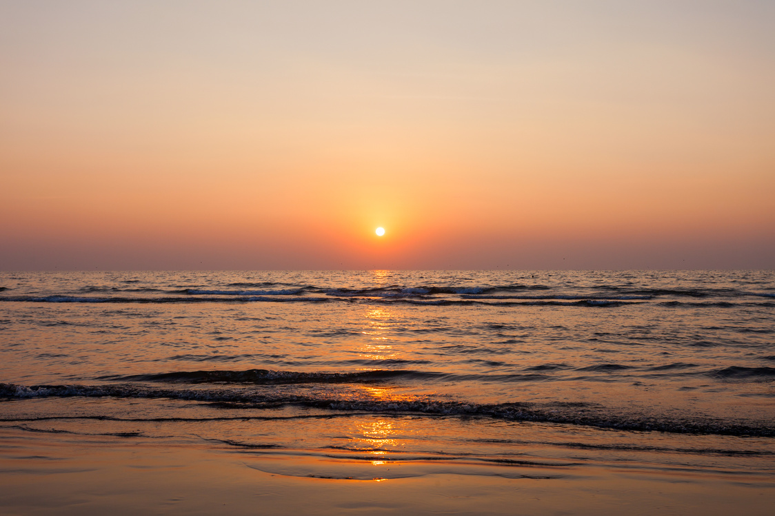 Sunset Beach in Goa