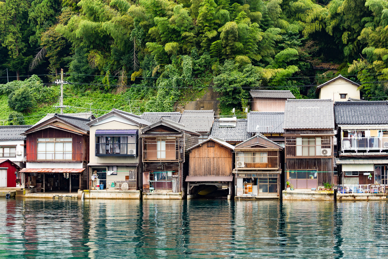 Ine Town in Kyoto Japan